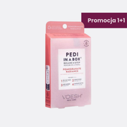 VOESH Pomegranate Radiance Pedi In A Box Deluxe Zestaw Do Pedicure 4 Kroki