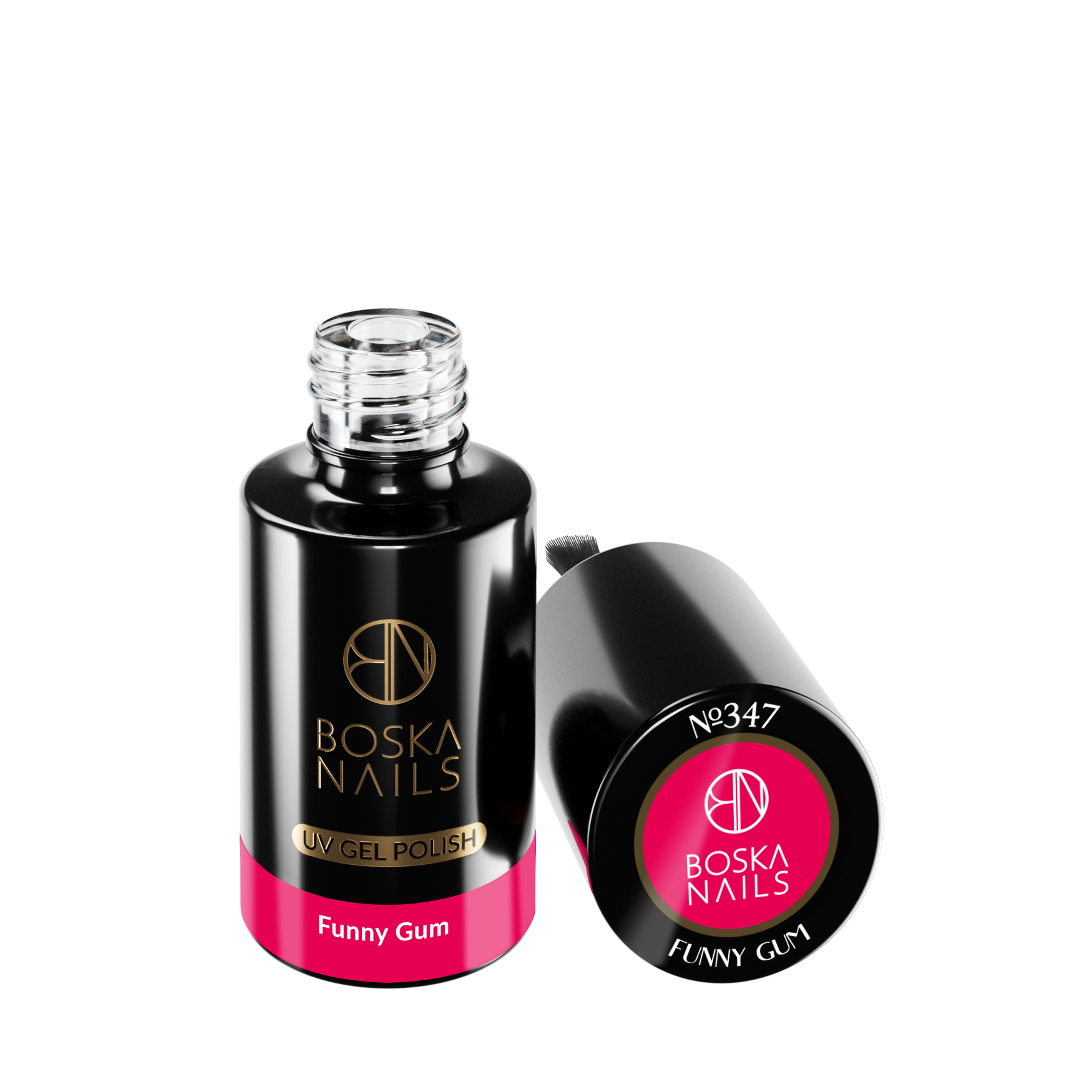 Boska Nails Lakier Hybrydowy Divine Funny Gum No 347 6ml