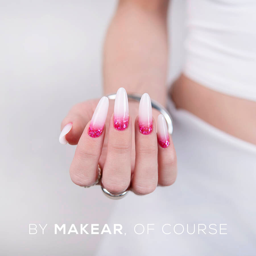 Makear Lakier Hybrydowy S58 Pink Star 8Ml