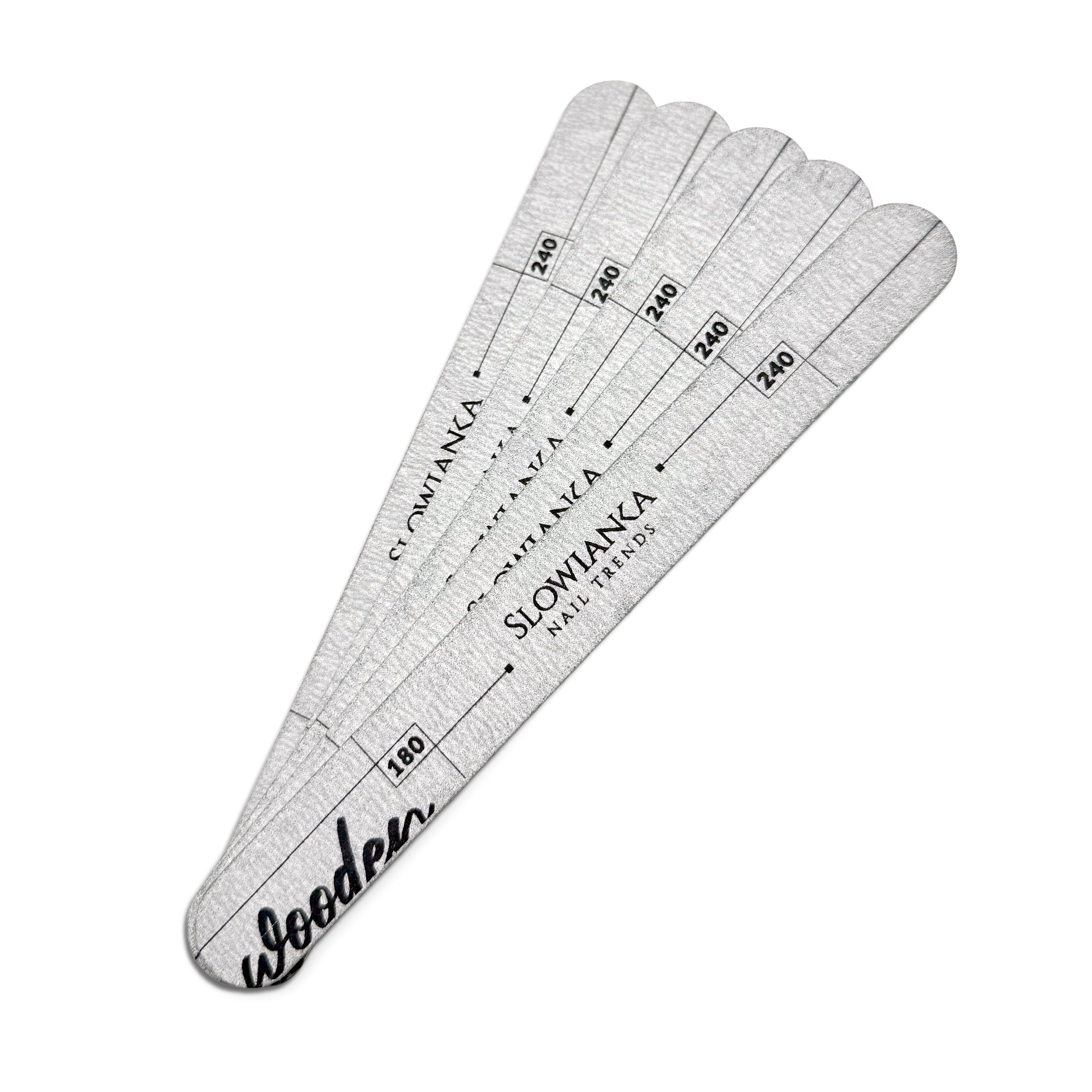 Slowianka Zestaw Pilników Wooden File 180/240 25 Szt.