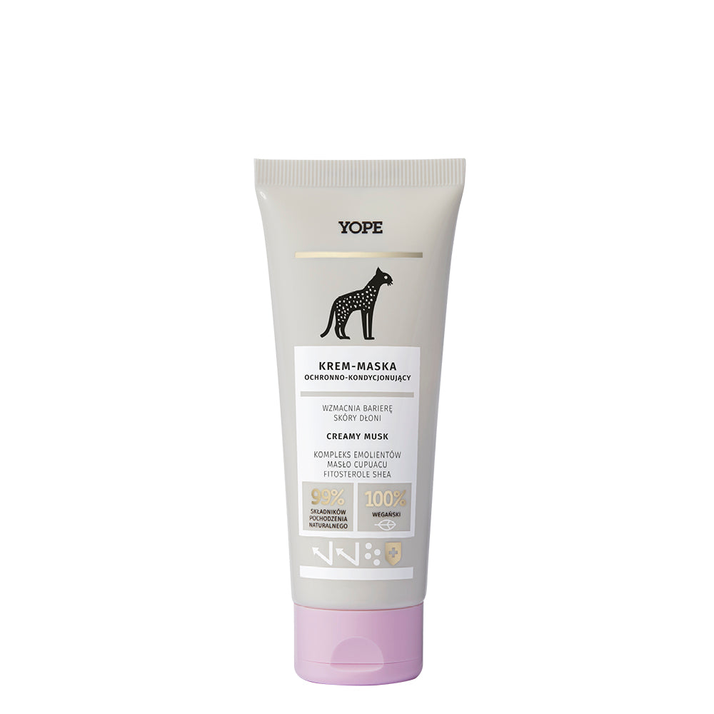 Yope Yope Krem-Maska Do Rąk Creamy Musk Kremowe Piżmo 99% 50 Ml — Inhaltsstoffe und Bewertung
