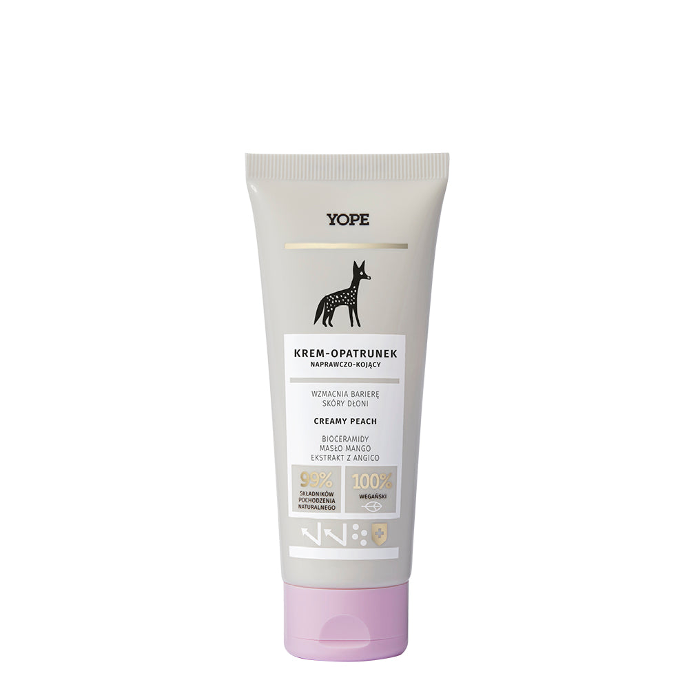 Yope Yope Krem-Opatrunek Do Rąk Creamy Peach Kremowa Brzoskwinia 99% 50 Ml
