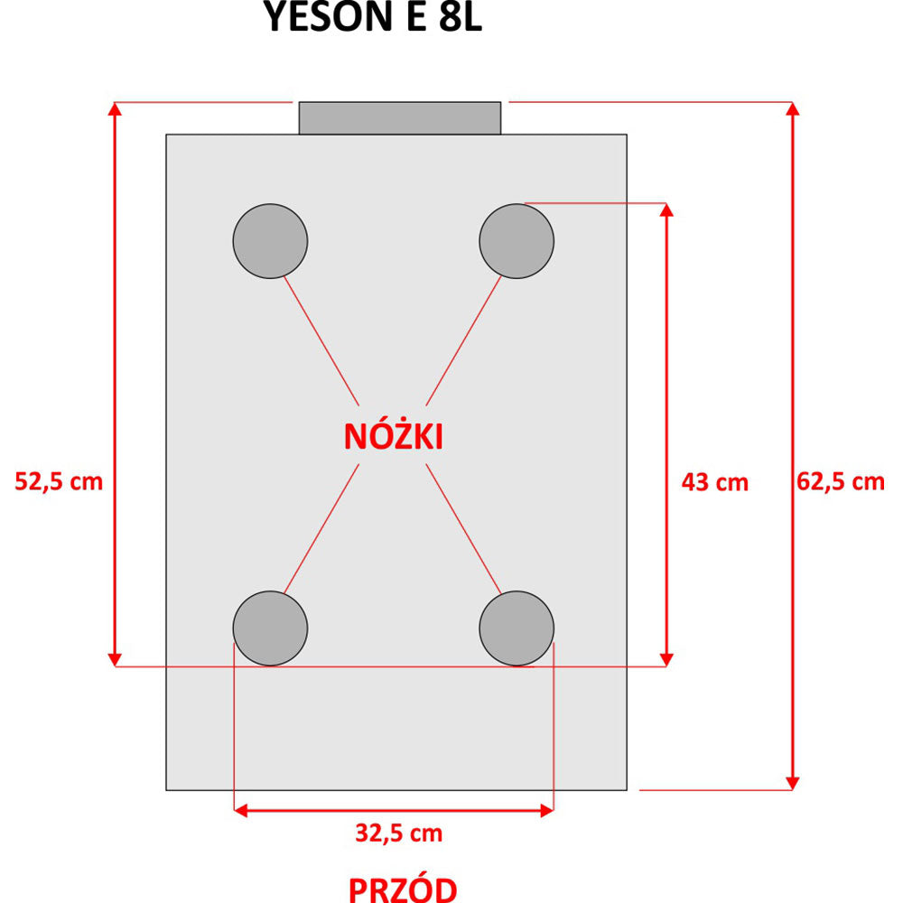 Autoklaw Yeson serii E 8L BLACK LINE