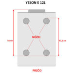 Autoklaw Yeson serii E 12L BLACK LINE