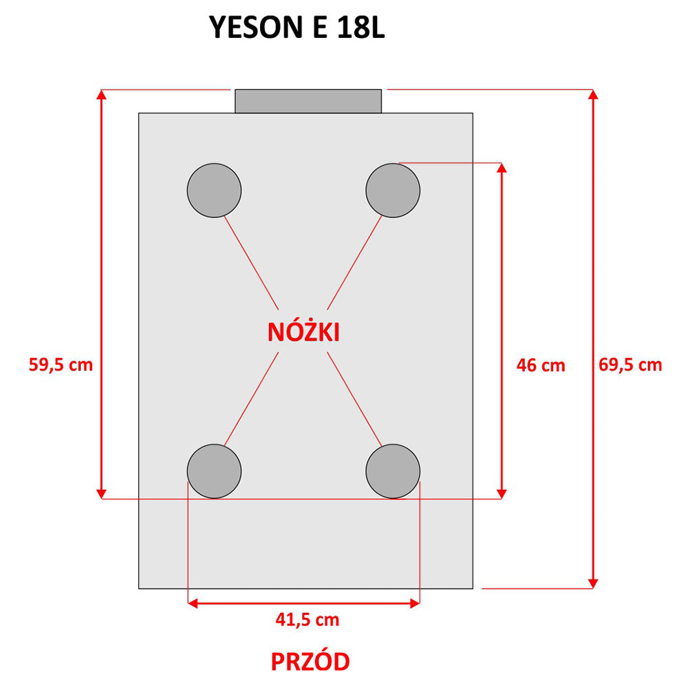 Autoklaw Yeson serii E 22L BLACK LINE