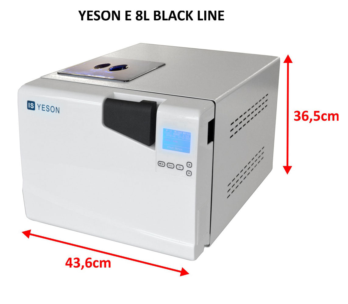 Autoklaw Yeson serii E 8L BLACK LINE