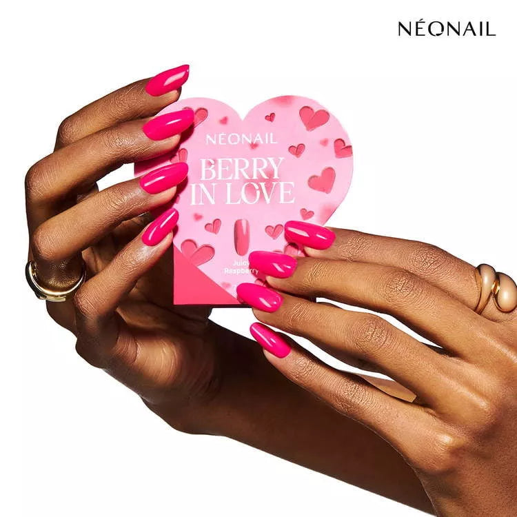 NeoNail Zestaw Berry In Love Lakier Hybrydowy Juicy Raspberry 7,2 ml