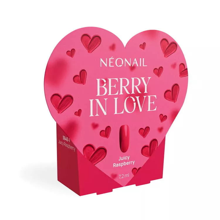 NeoNail Zestaw Berry In Love Lakier Hybrydowy Juicy Raspberry 7,2 ml