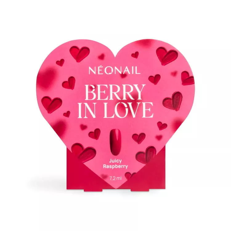 NeoNail Zestaw Berry In Love Lakier Hybrydowy Juicy Raspberry 7,2 ml