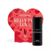 NeoNail Zestaw Red-y For Love Lakier Hybrydowy Sexy Red 7,2 ml