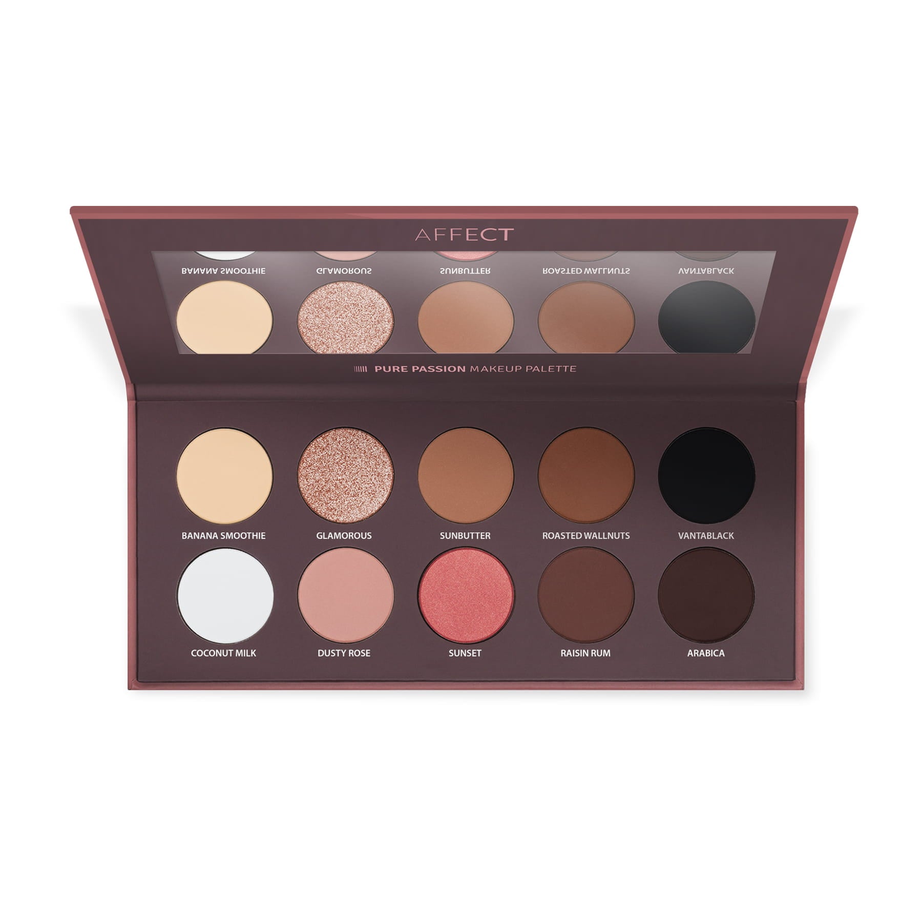 Affect Paleta Cieni Prasowanych Pure Passion