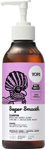 Yope Naturalny Szampon Do Włosów Orientalny Ogród 98% 300ml