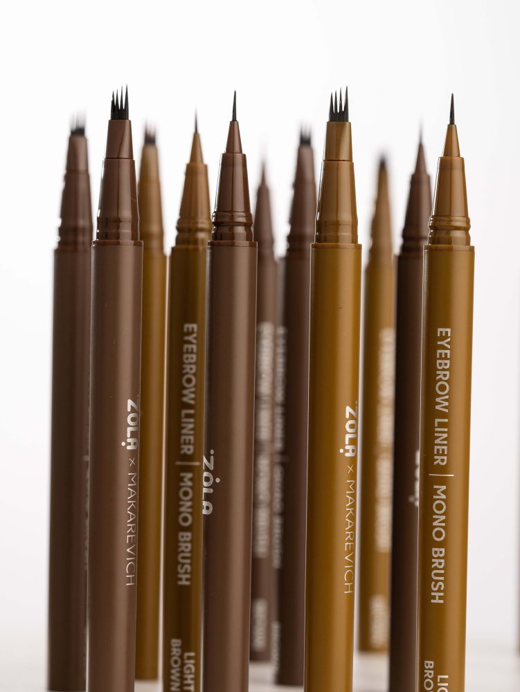 ZOLA Eyebrow Liner Brown eyeliner do brwi z monoaplikatorem