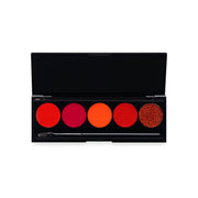 Mani King Paleta Z 5 Lakierami Hybrydowymi Red Wine - Zestaw 13