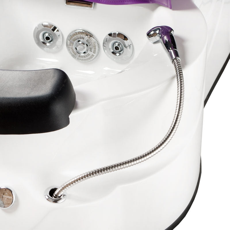 Fotel Pedicure Spa Br-3820d Fioletowy