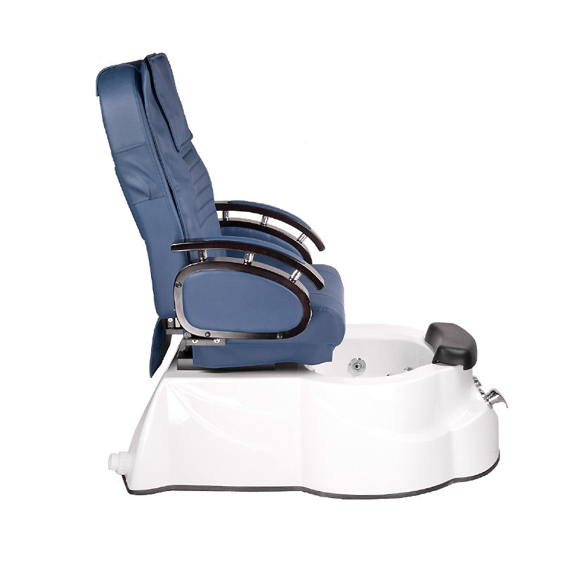 Fotel Pedicure Spa Br-3820d Niebieski