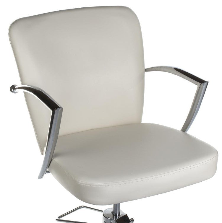 Fotel Fryzjerski LIVIO Kremowy BH-8173