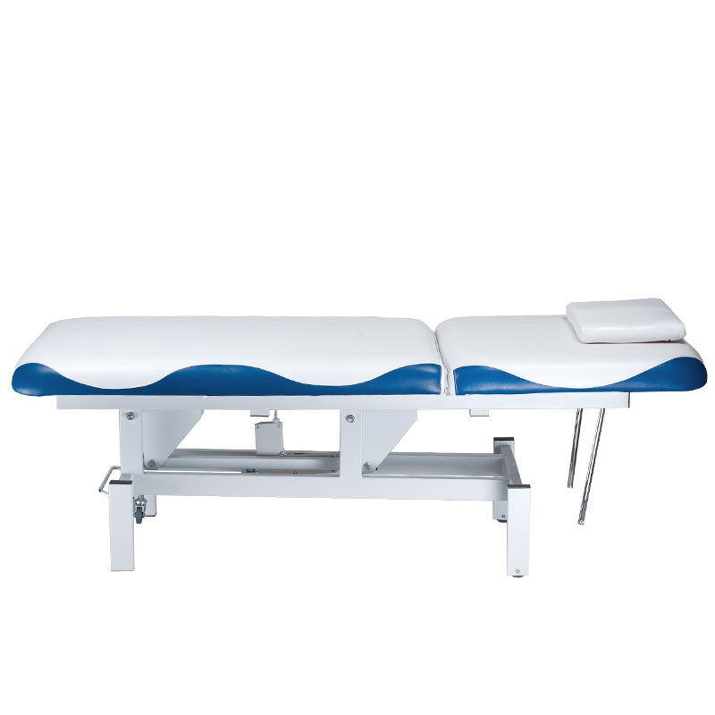 Elektryczny Stół Do Masażu Bd-8230 Biało-Niebieski