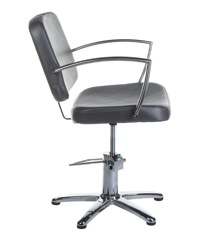 Fotel Fryzjerski Dario Szary Bh-8163