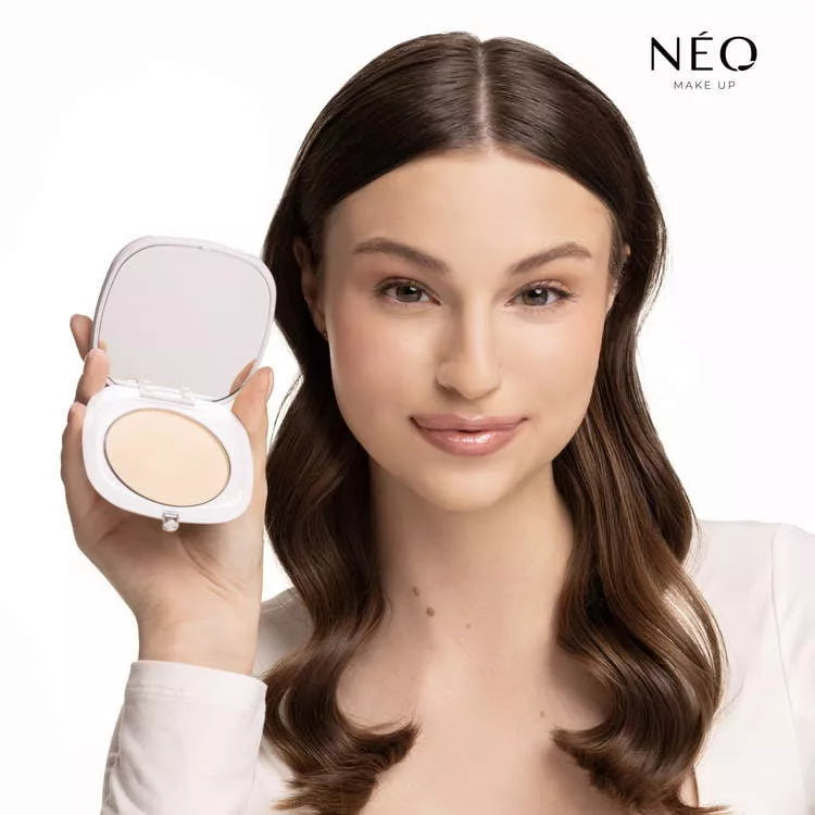 Neo Make Up Satynowy Puder Prasowany: Transparent