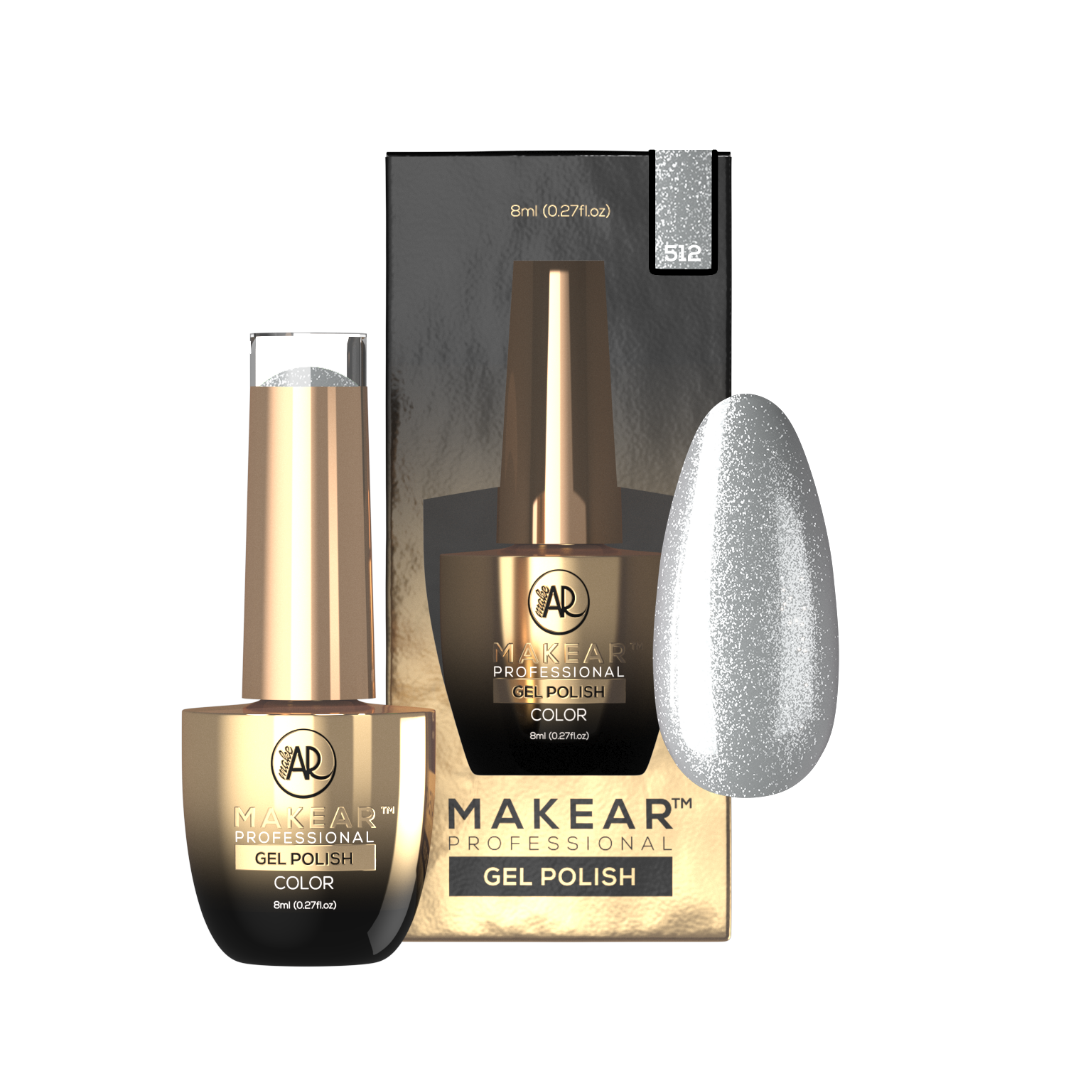 Makear Lakier Hybrydowy 512 Lollipop 8 ml