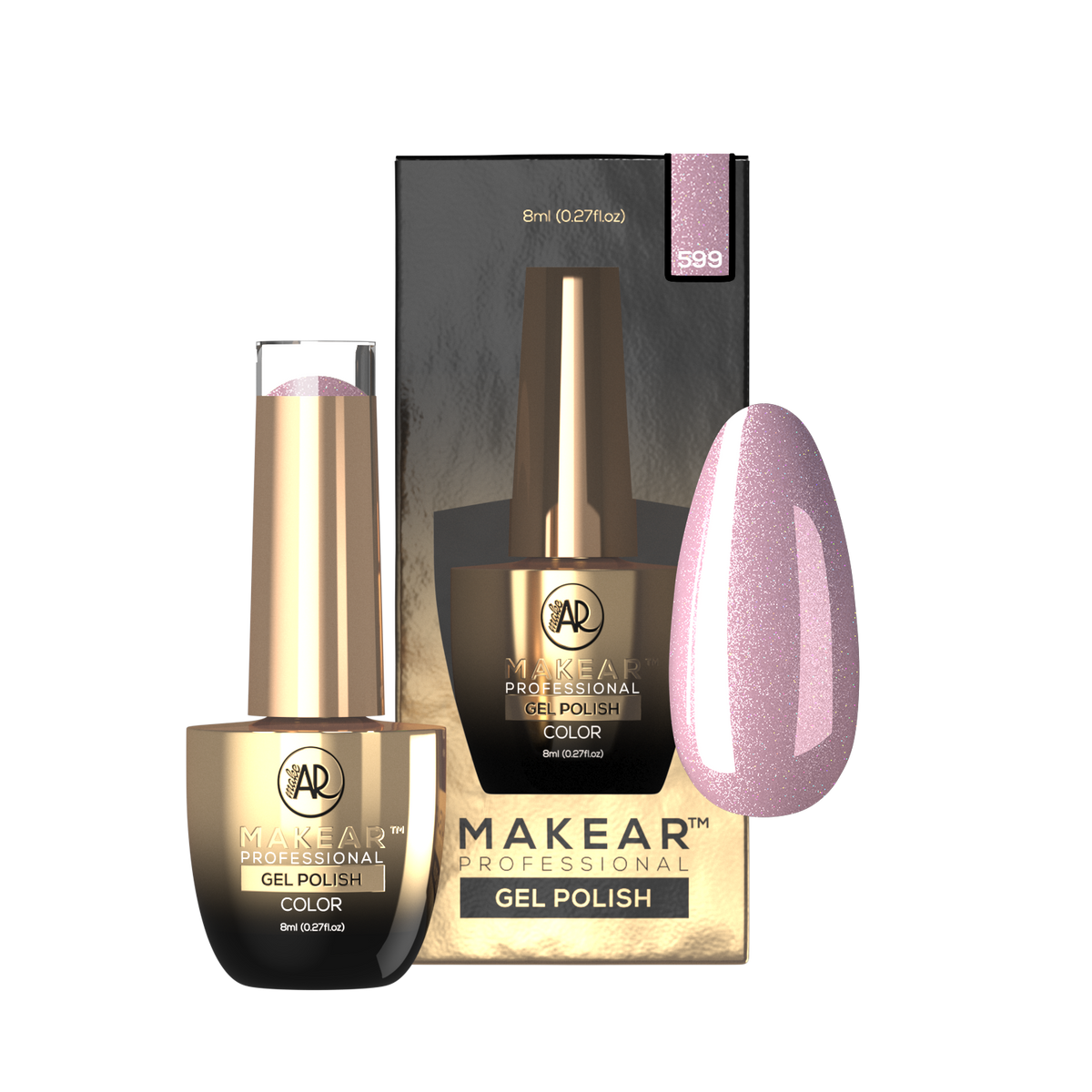 MAKEAR Makear Hybrid-Nagellack 599 Lollipop 8 ml — Inhaltsstoffe und Bewertung