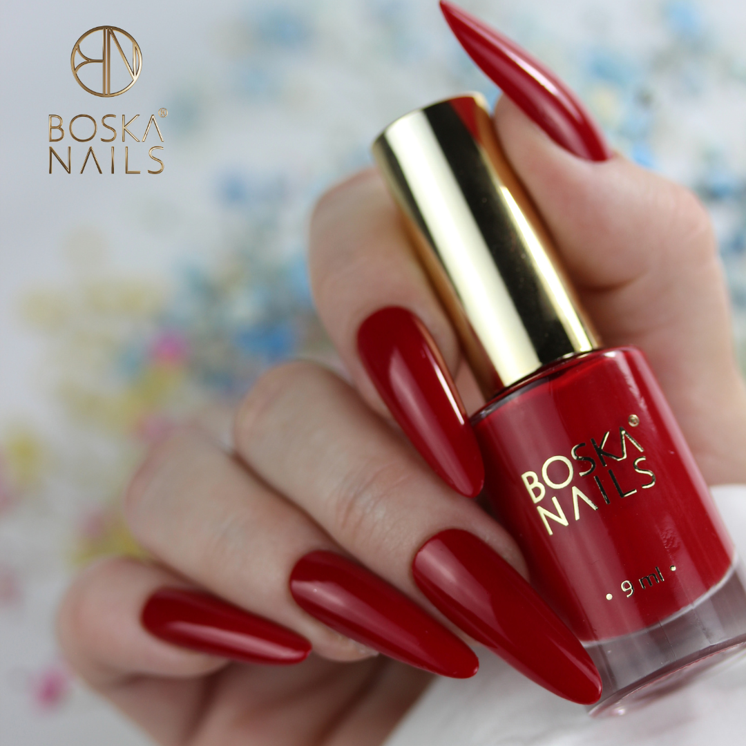 Boska Nails Nail Polish Lakier Klasyczny Do Paznokci Redina No 668 9 ml