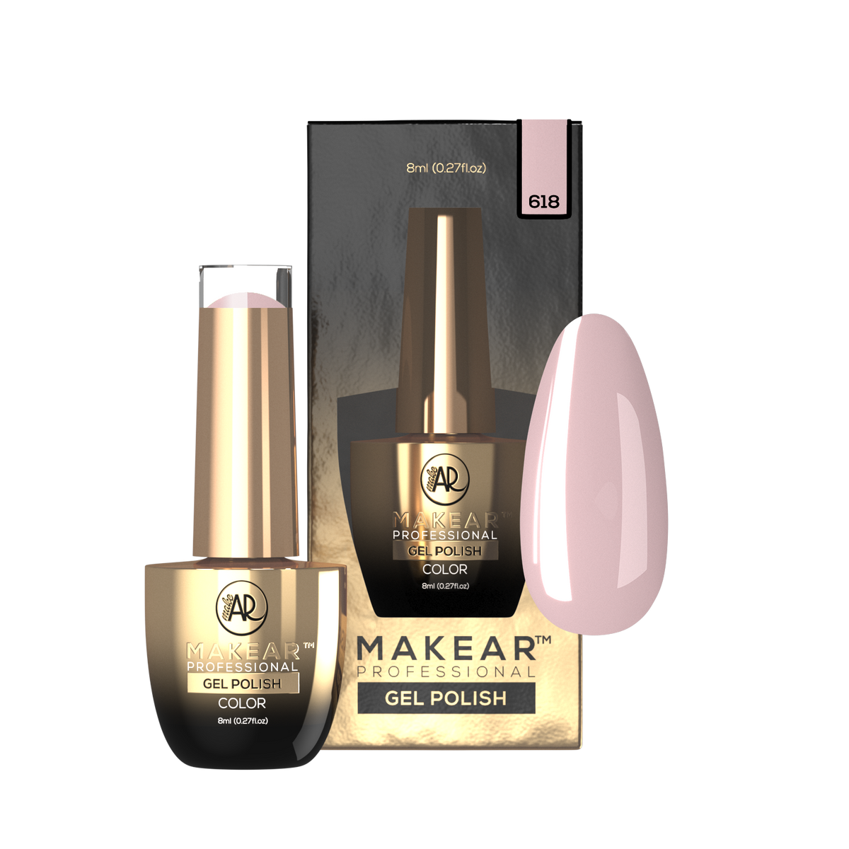 MAKEAR Makear Hybrid-Nagellack 618 Bride 8 ml — Inhaltsstoffe und Bewertung