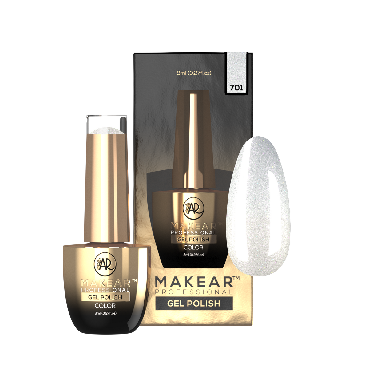 MAKEAR Makear Hybrid-Nagellack 701 Regular 8 ml — Inhaltsstoffe und Bewertung