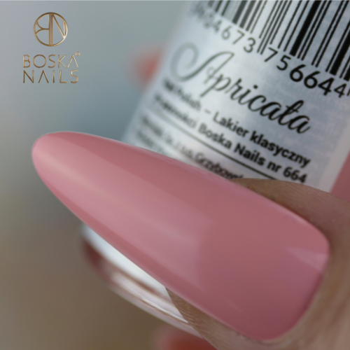 Boska Nails Nail Polish Lakier Klasyczny Do Paznokci Apricata No 664 9 ml