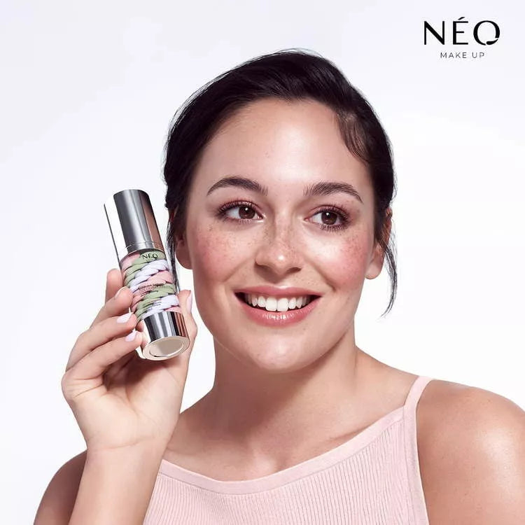 NeoMakeUp Intensywne Serum Krem-Baza Korygująca Koloryt: Efekt Neutralizacji Zaczerwienień