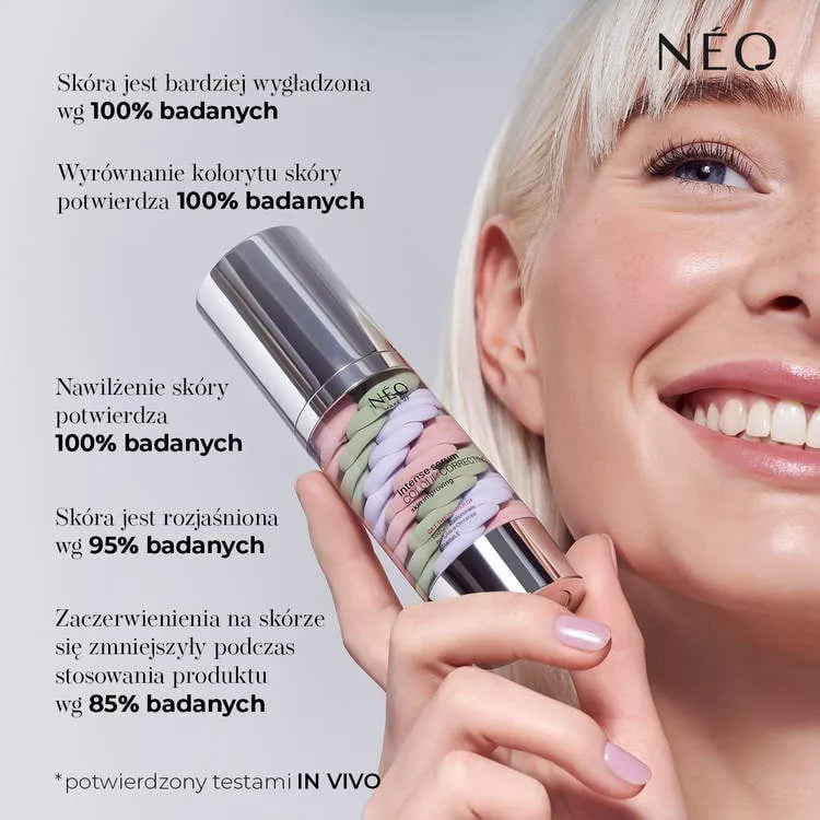 NeoMakeUp Intensywne Serum Krem-Baza Korygująca Koloryt: Efekt Neutralizacji Zaczerwienień