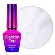 Molly Nails Top Nabłyszczający Samoregenerujący No Wipe Bez Przecierania Doctor Top Hema/Di-Hema Free Clear 10g
