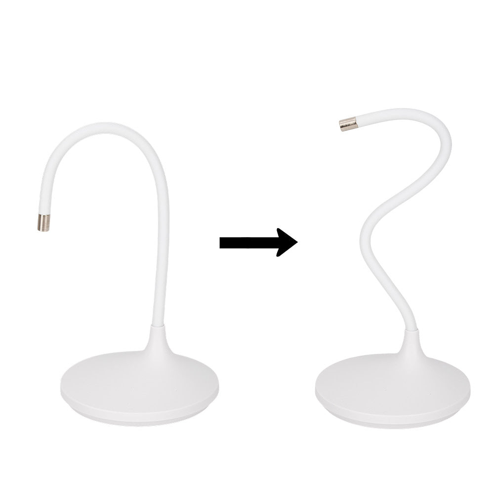 Molly Nails Lampa Do Paznokci LED 3W Do Lakierów Hybrydowych Żeli I Akrylożeli Bezprzewodowa Biała U2