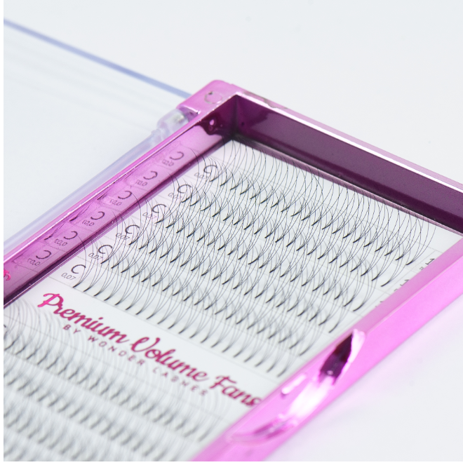 Wonder Lashes Rzęsy Premium Volume Fans 4D C 0,07