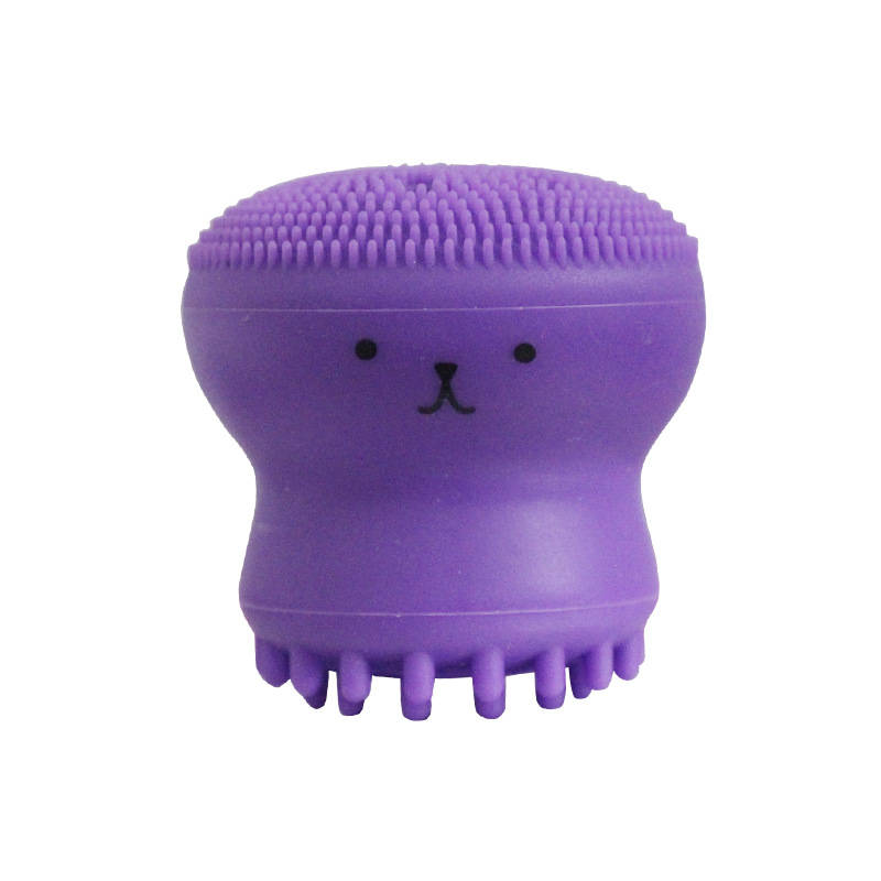 Myjka Silikonowa Do Twarzy Octopus Violet