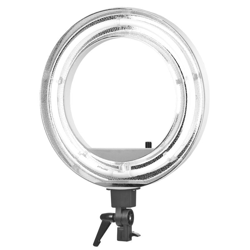 Lampa Light Ring 18" 55w Fluorescent Biała + Statyw