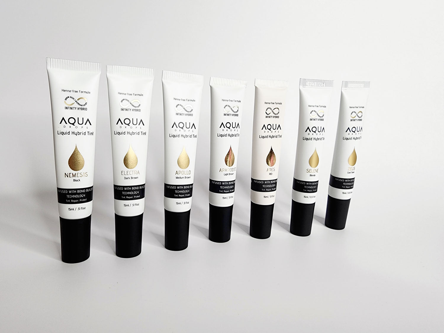 Farbka Aqua Drops Liquid Hybrid Tint Odcień Apollo - Medium Brown