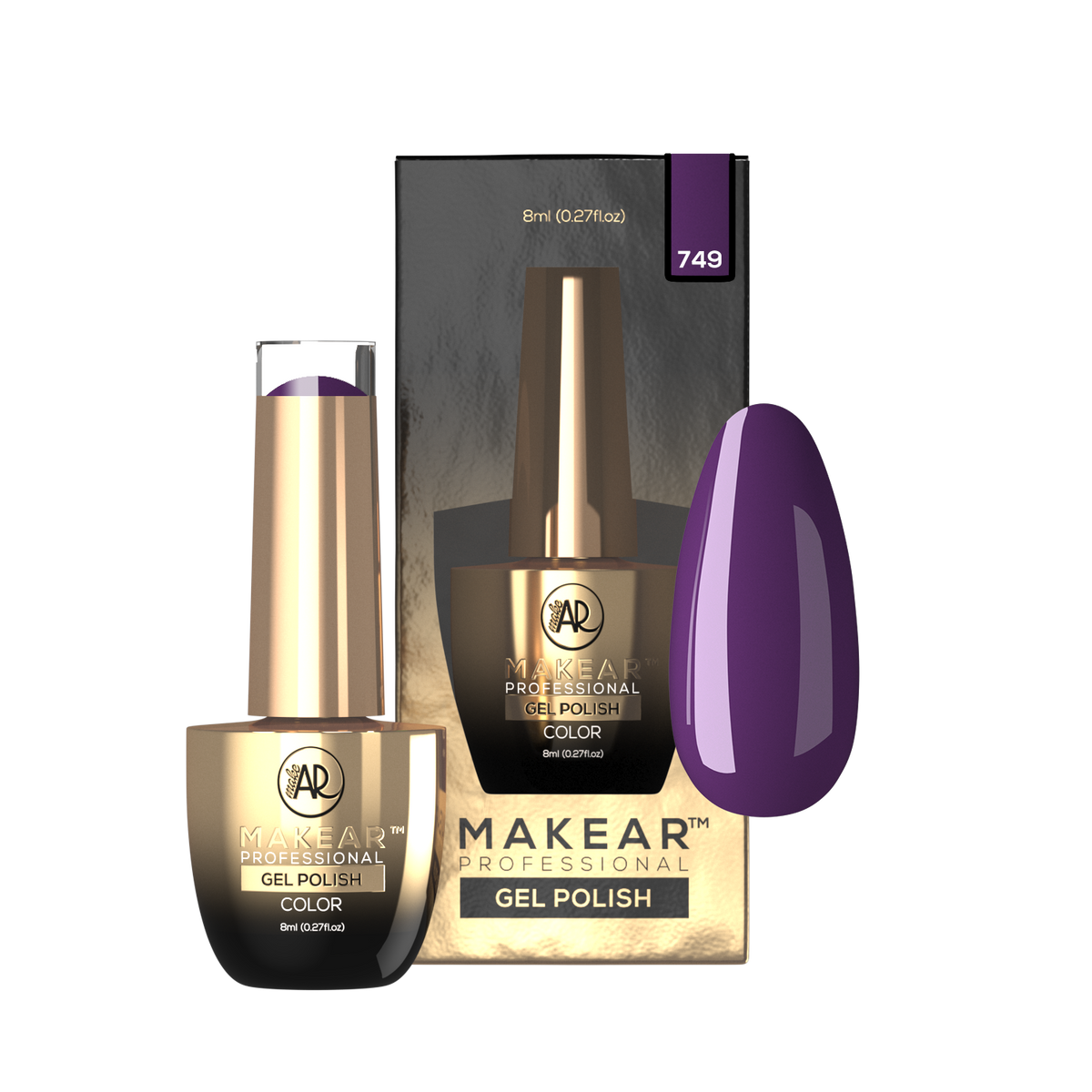 MAKEAR Makear Hybrid-Nagellack 749 Regular 8Ml — Inhaltsstoffe und Bewertung