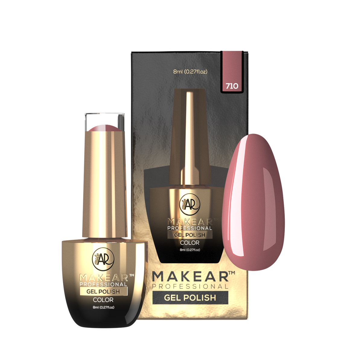 MAKEAR Makear Hybrid-Nagellack 710 Regular 8Ml — Inhaltsstoffe und Bewertung