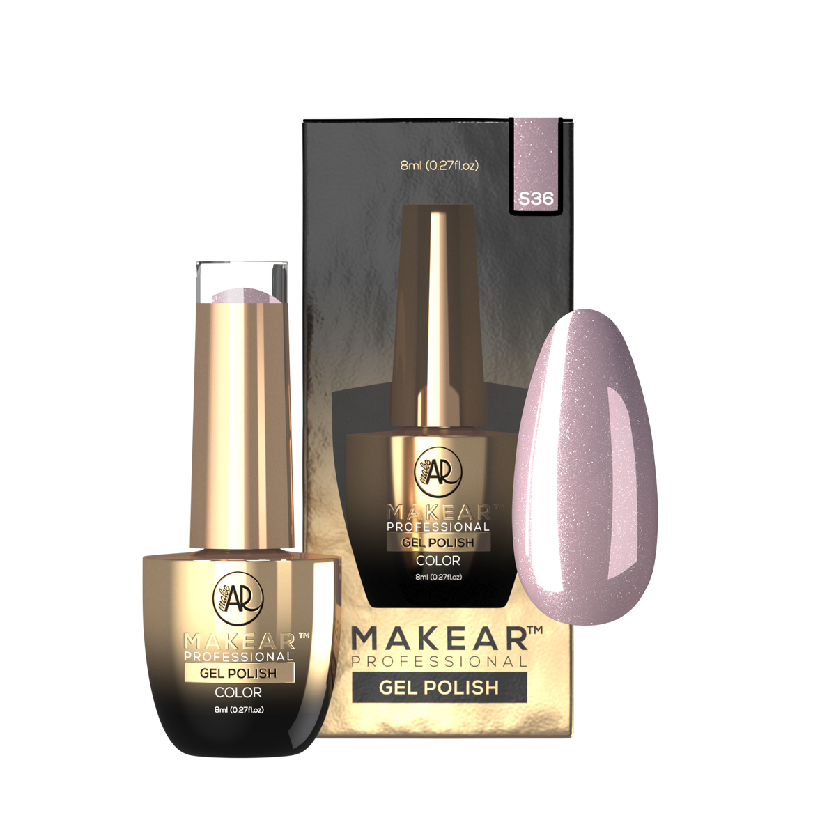 MAKEAR Makear Hybrid-Nagellack S36 Princess 8Ml — Inhaltsstoffe und Bewertung