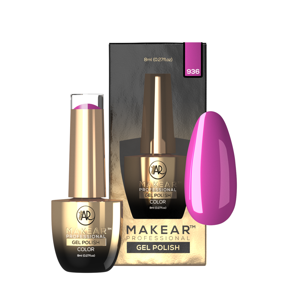 MAKEAR Makear Hybrid-Nagellack 936 Regular 8Ml — Inhaltsstoffe und Bewertung