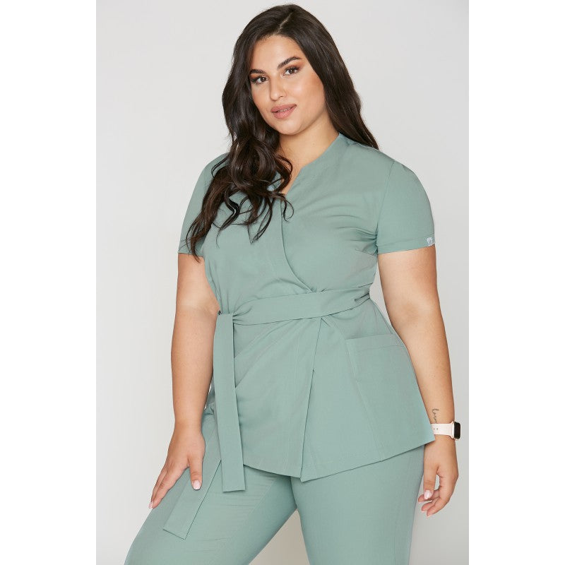 Fartuszek Medyczny Sophia - Sage Green