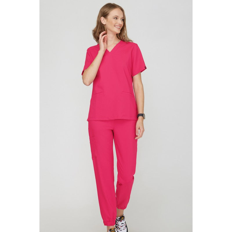 Bluza Medyczna Emily Virtual Pink