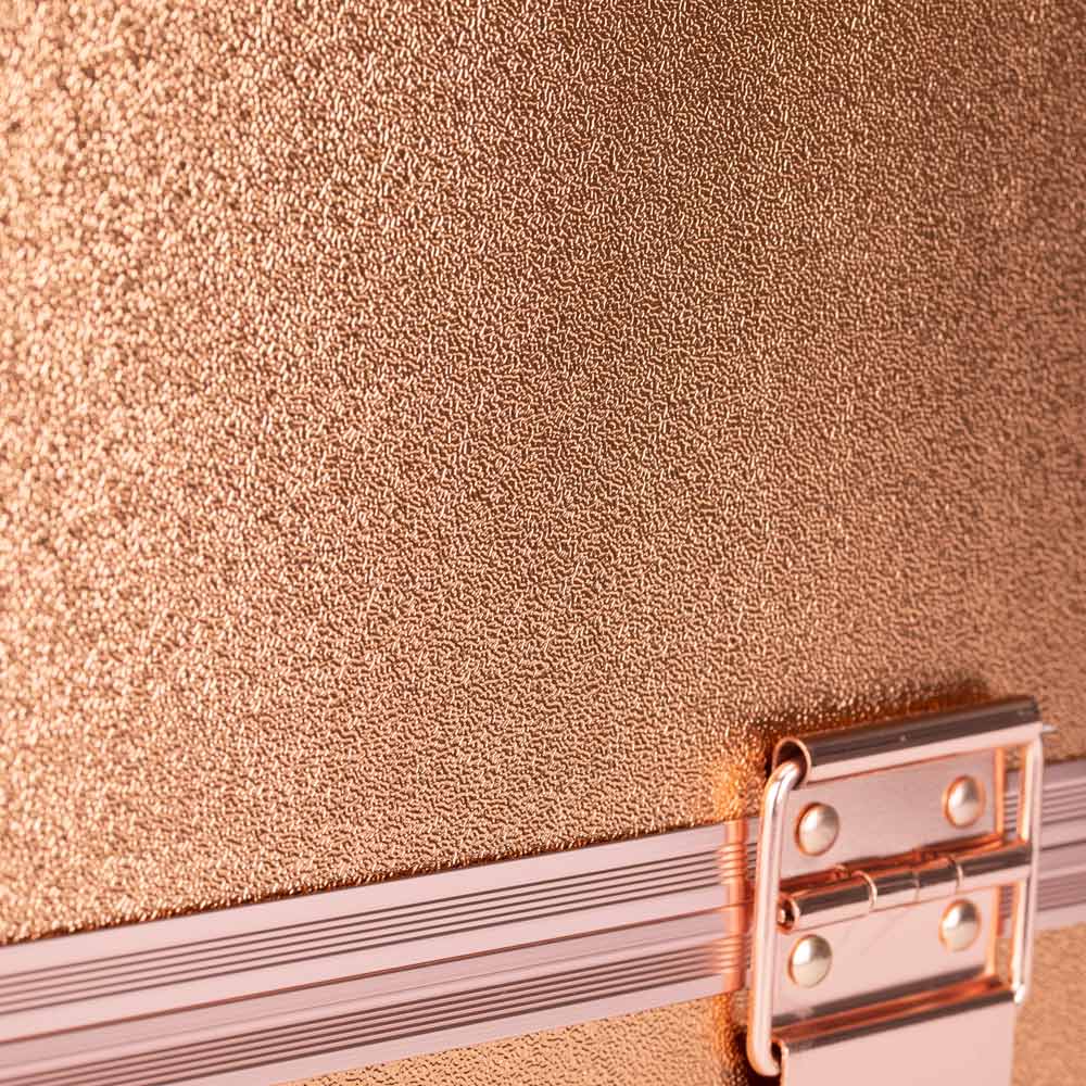 Kuferek Kosmetyczny XL Na Lampę 36W Total Rose Golden