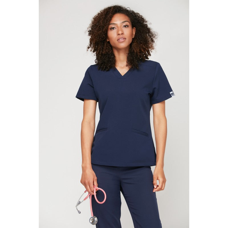 Bluza Medyczna Emily Granatowa