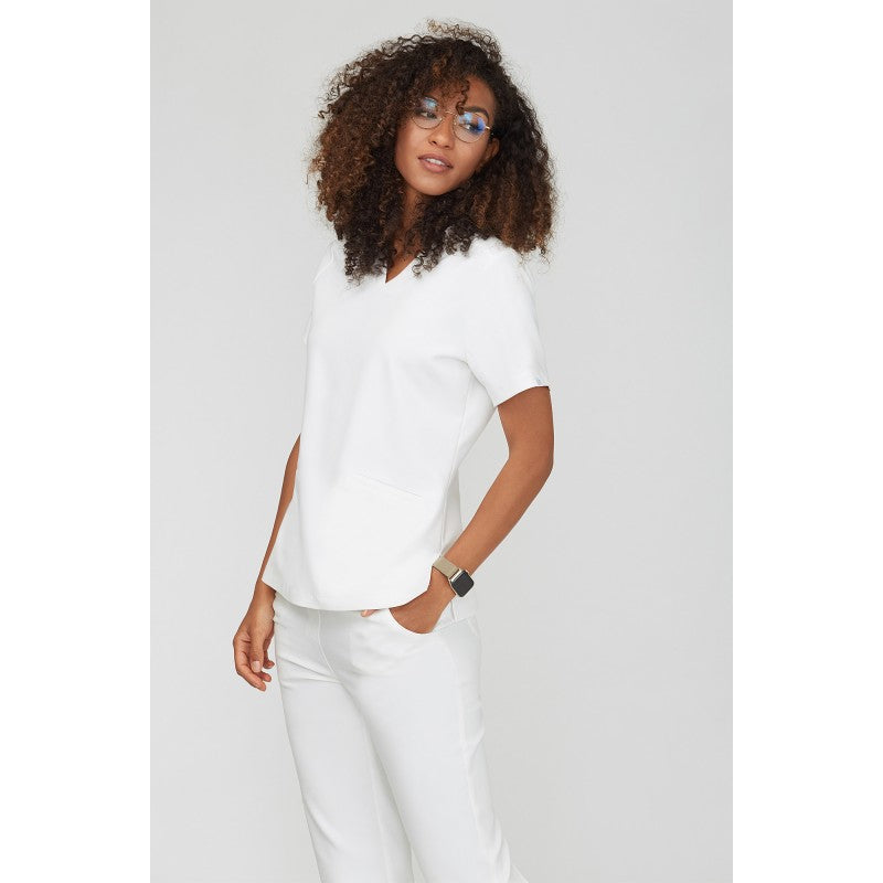 Bluza Medyczna Emily Biała