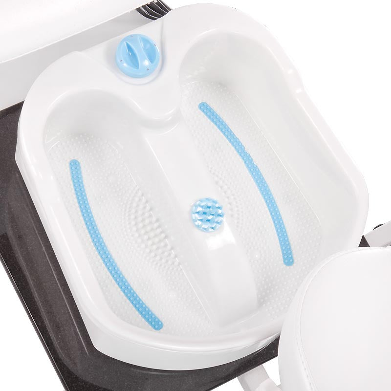 Fotel Do Pedicure Z Masażerem Stóp Bd-5711 Biały