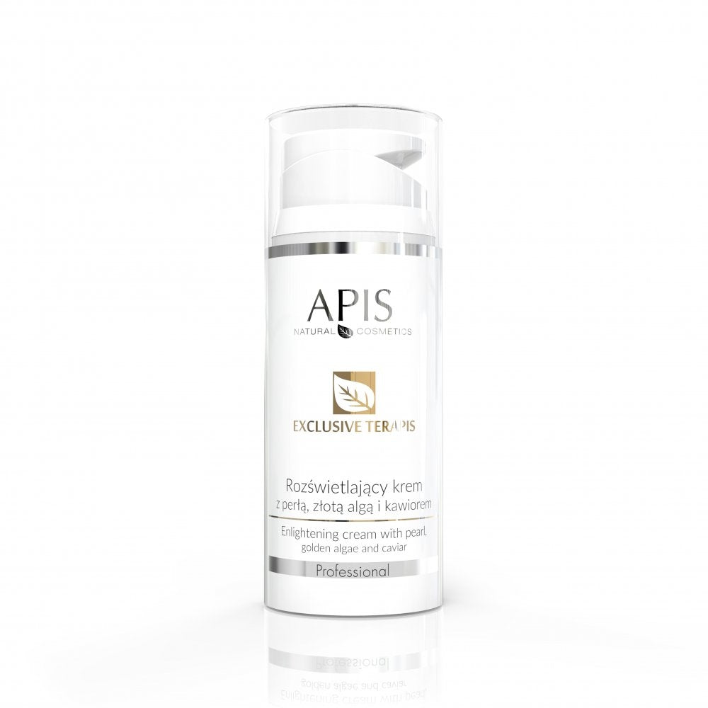 APIS Exclusive Terapis Rozświetlający Krem Z Perłą, Złotą Algą I Kawiorem 100ml