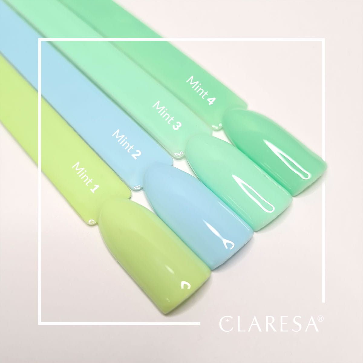 Claresa - Lakier hybrydowy MINT 3 -5g